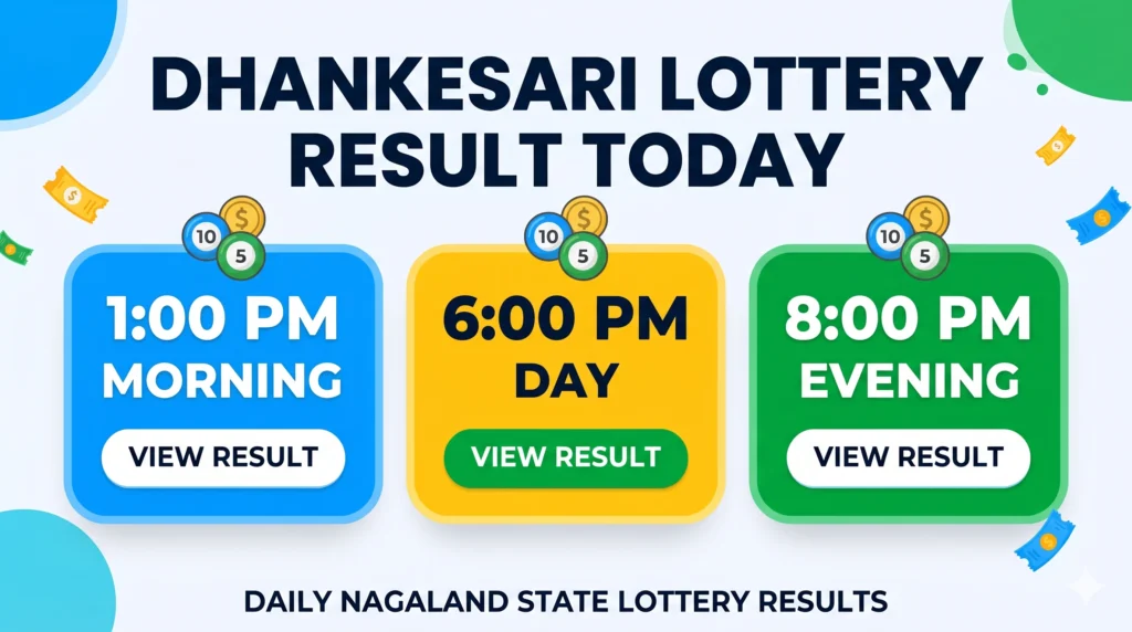 Dhankesari Lottery Result Today
